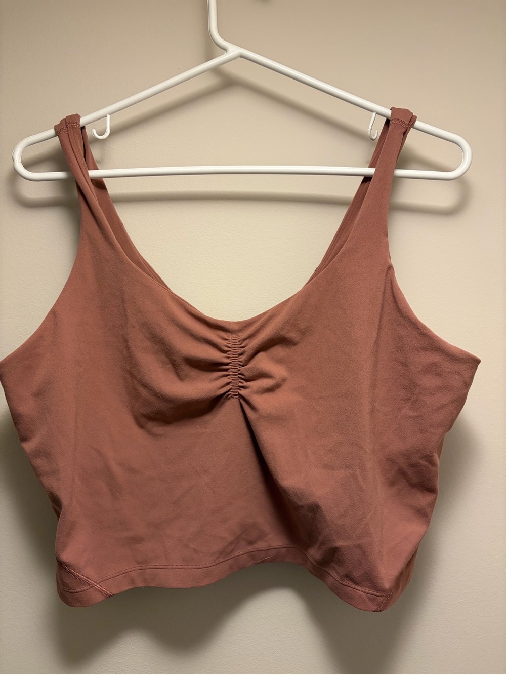 Lululemon Align Ruched Front Tank Crop Top